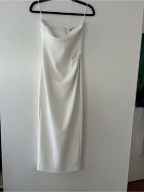bec + bridge Be Mine strapless midi dress
